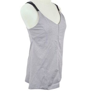 Lululemon Hot to Street Tank Top 10 Strappy Lattice Back Yoga Gym Activewear EUC